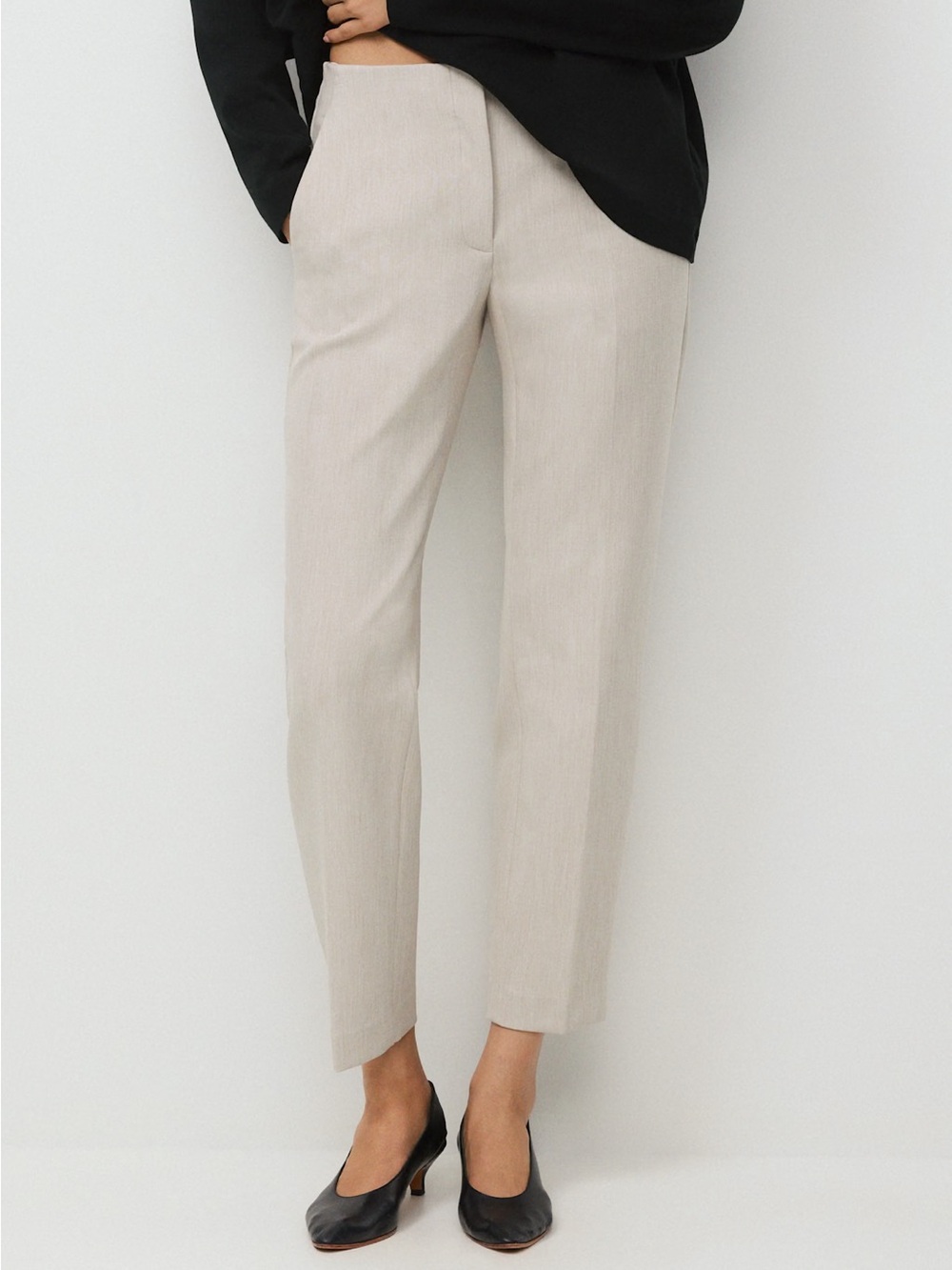 Aritzia Markova Pant – Heather Matte Pearl | size 6